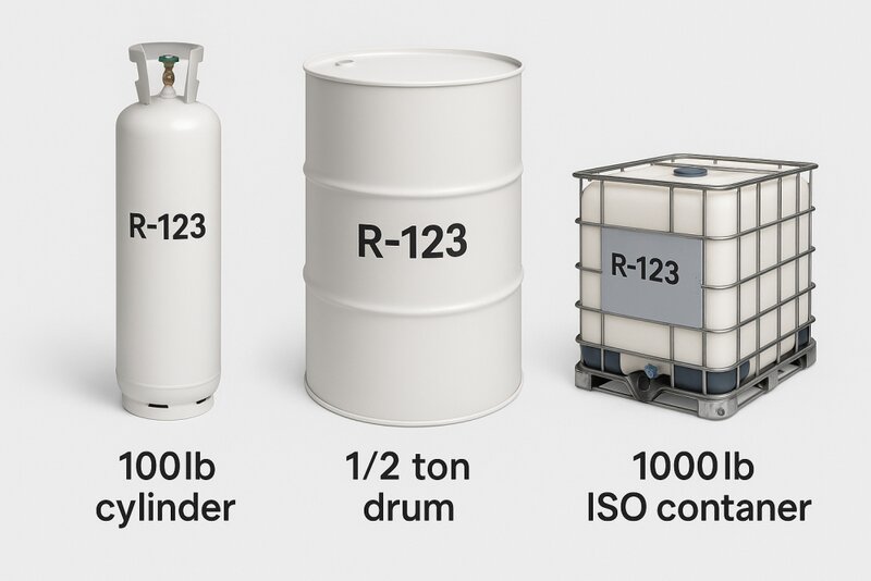 R-123 Refrigerant Cylinders
