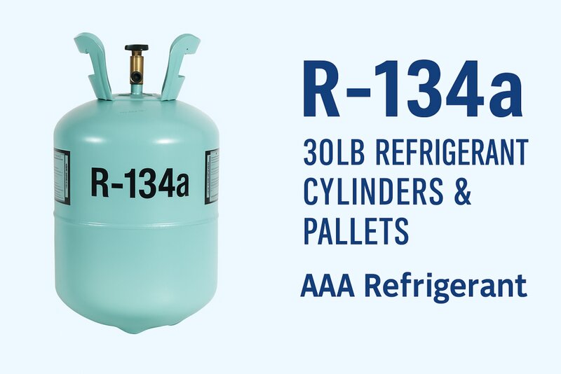 R-134a 30 lb refrigerant cylinder – AAA Refrigerant