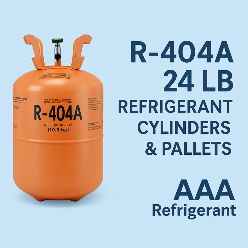 R-404A 24 lb refrigerant cylinder and pallets – AAA Refrigerant