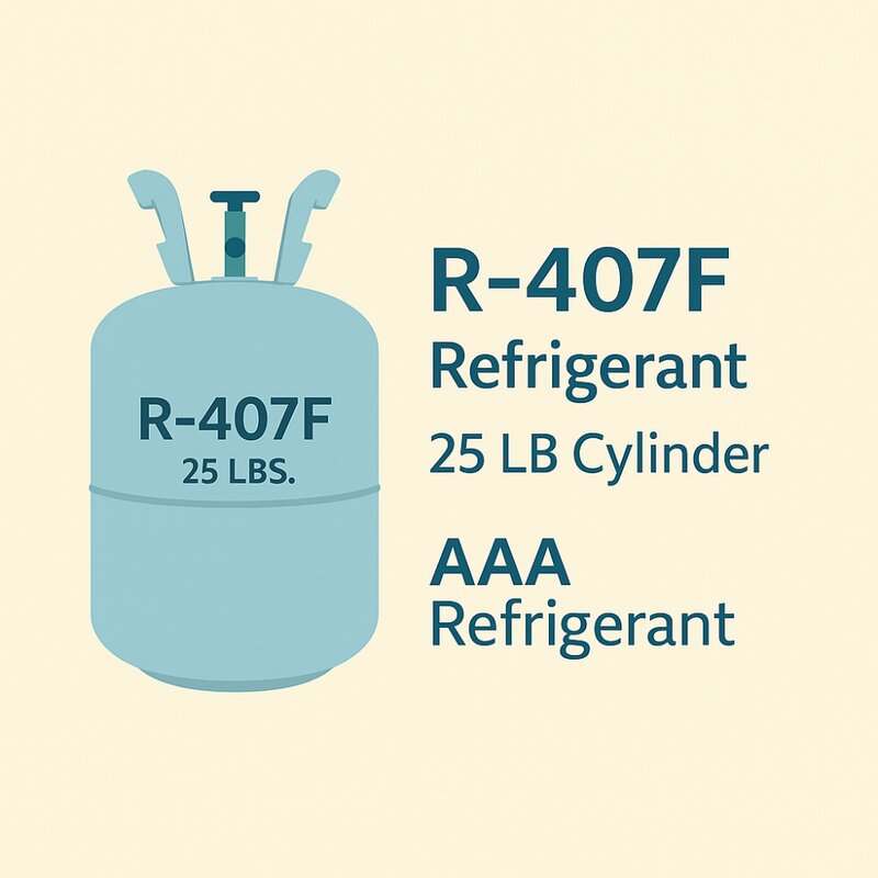 R-407F Refrigerant 25 lb Cylinder – AAA Refrigerant