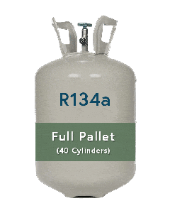 R-134a 30lb Refrigerant Cylinder Full Pallet (40 Cylinders)