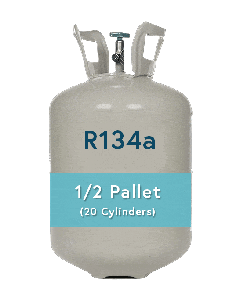 R-134a 30lb Refrigerant Cylinder 1/2 Pallet (20 Cylinders)