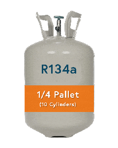 R-134a 30lb Refrigerant Cylinder 1/4 Pallet (10 Cylinders)