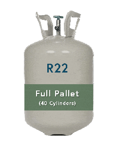 R-22 30lb Refrigerant Cylinder â€“ Full Pallet (40 Cylinders)
