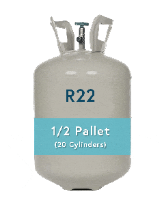 R-22 30lb Refrigerant Cylinder â€“ 1/2 Pallet (20 Cylinders)