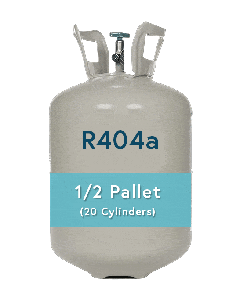 R-404A 24lb Refrigerant Cylinder 1/2 Pallet