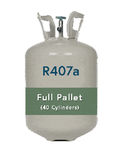R-407A 25lb Refrigerant Cylinder Full Pallet