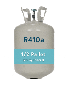 R-410A Refrigerant 25lb Cylinders – 1/2 Pallet 20 Cylinders – AAA Refrigerant
