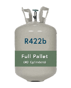 R-422B 25lb Refrigerant Cylinder Full Pallet (40 Cylinders)