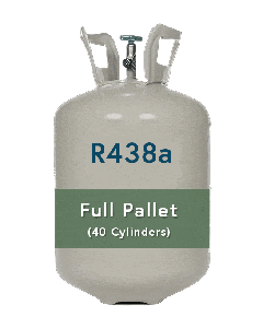R-438A 25lb Refrigerant Cylinder â€“ Full Pallet (40 Cylinders)
