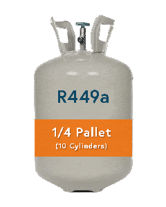 R-449A 25lb Refrigerant Cylinder 1/4 Pallet