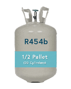 R-454B 20lb Refrigerant Cylinder 1/2 Pallet