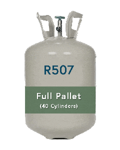 R-507 25lb Refrigerant Cylinder Full Pallet (40 Cylinders)