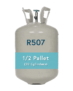 R-507 25lb Refrigerant Cylinder 1/2 Pallet (20 Cylinders)