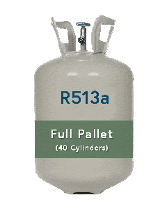 R-513A 30lb Refrigerant Cylinder Full