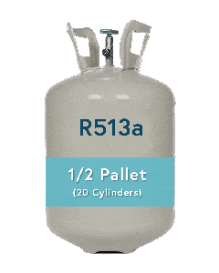 R-513A 30lb Refrigerant Cylinder 1/2 