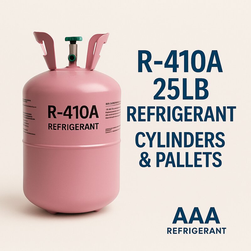 R-410A 25lb refrigerant cylinders – AAA Refrigerant